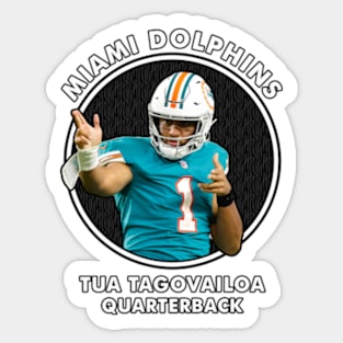 TUA TAGOVAILOA - QB - MIAMI DOLPHINS Sticker